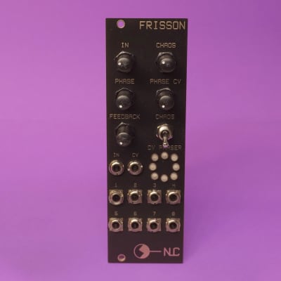 Nonlinearcircuits Frisson NLC (Black) Chaos CV Phaser 8HP