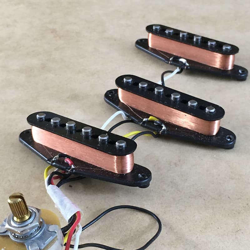 Loaded COMPLETE Fender Guitar Strat CTS Pots Pickups Reverb Canada