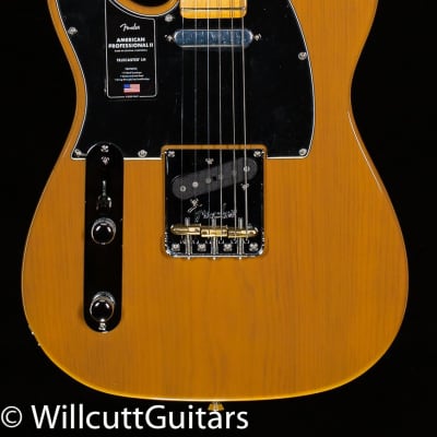 Fender American Professional II Telecaster Butterscotch Blonde Maple Fingerboard - US210054205-7.15 lbs image 3