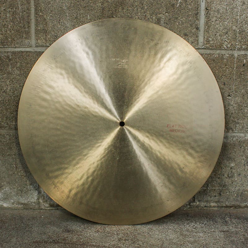 Paiste 20" Formula 602 Late 60's Medium Flat Ride image 1