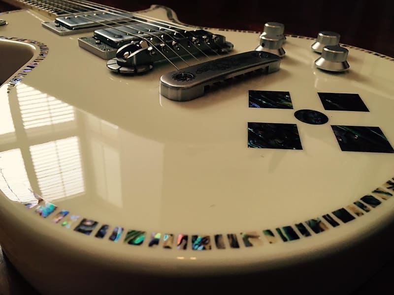 Zemaitis A24SU White Pearl Diamond White Made in Japan | Reverb