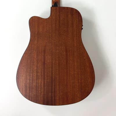 Haze W1654CEQN Dreadnought Solid Spruce Top Built in Tuner/EQ Electro-Acoustic Guitar - No case or bag image 6