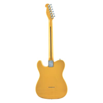 CNZ Audio Thinline TL Semi-Hollow Electric Guitar - Maple Neck, Butterscotch Blonde image 2