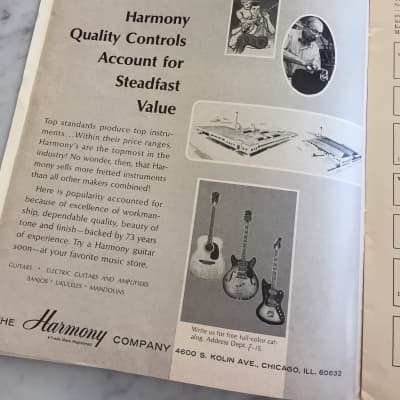 Fretts Vol. 2 1965 Featuring Fender Ads image 2