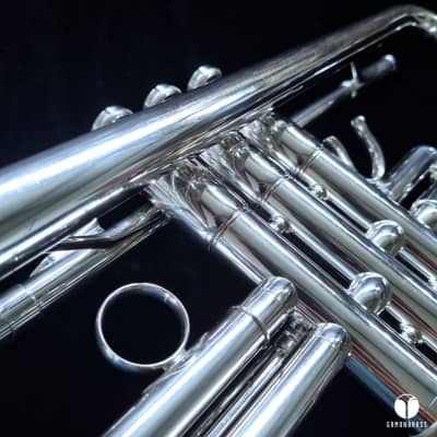 Lightweight Yamaha YTR 738 Large Bore (.463 ) 5`` bell trumpet gamonbrass image 16