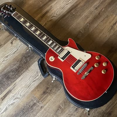 2011 Gibson Les Paul Traditional Pro Trans Red image 5
