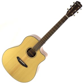 Breedlove Discovery Dreadnought CE Cutaway Acoustic/Electric Guitars Gloss Natural 2016