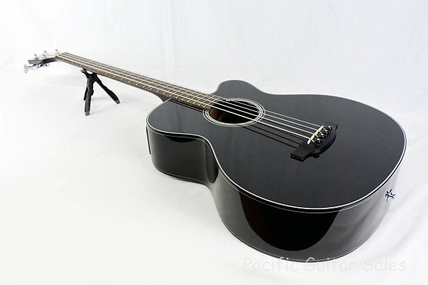 Takamine GB30CE BLK G Series Jumbo Cutaway Acoustic/Electric Bass Gloss Black image 1
