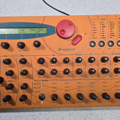 Waldorf Microwave XT Rackmount Wavetable Synthesizer 30 Voice