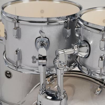 PDP Centerstage 5-Piece Drum Set (22" Bass, 10/12/16" Toms, 14" Snare) in Diamond White Sparkle image 3