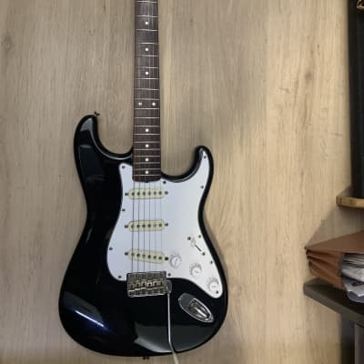Fender Squier JV Stratocaster 1983 Black image 1