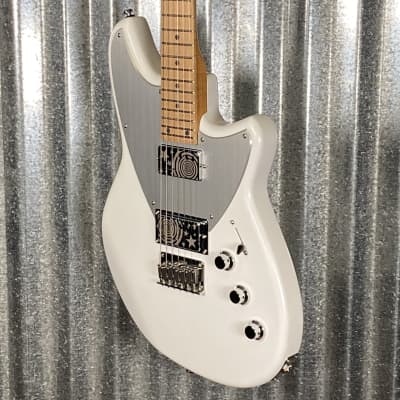 Reverend Billy Corgan Drop Z Pearl White Guitar #61239 image 6
