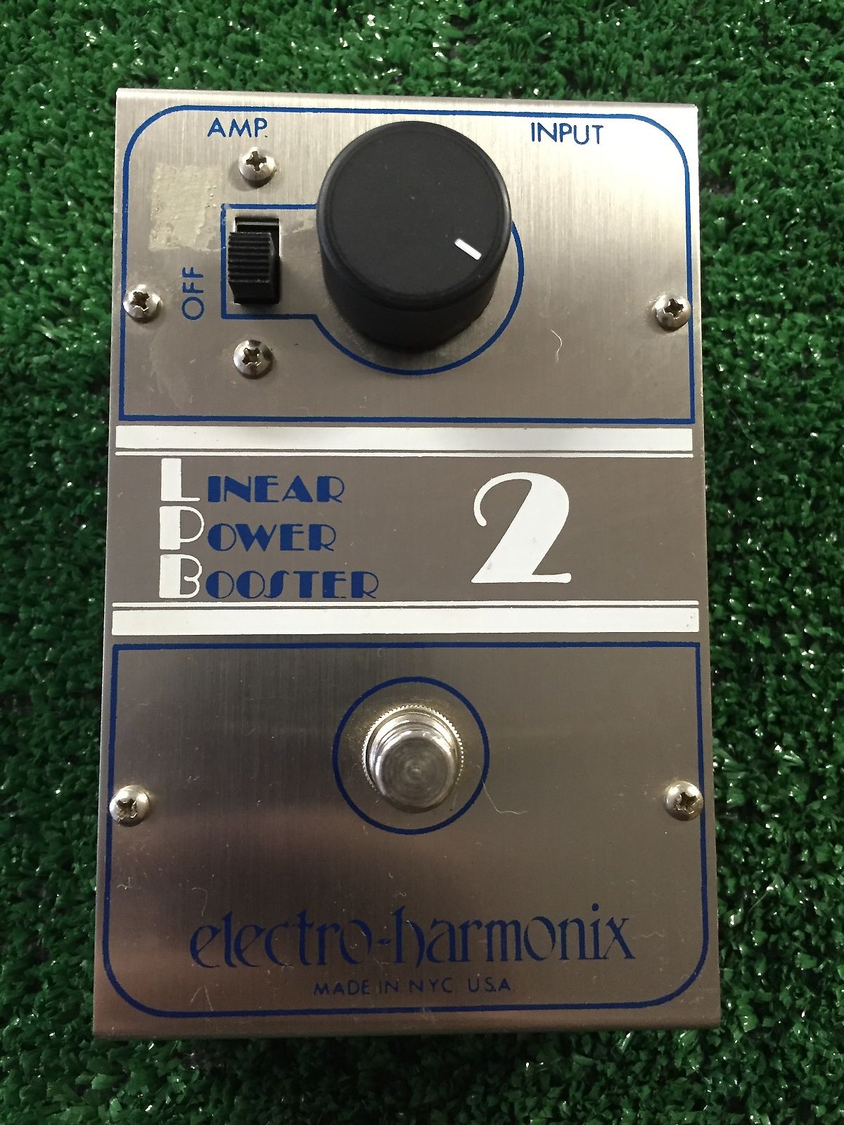 極上品Electro Harmonix LPB-2 Liner Power Boost-2 70年代 MADE IN USA エレハモ ヴィンテージ エフェクター プリアンプ