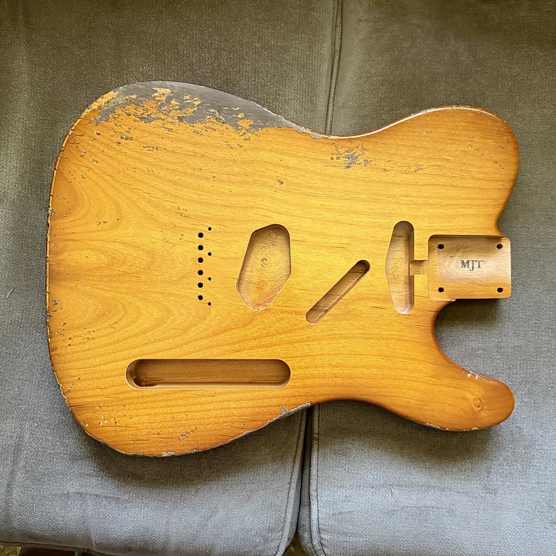 ギター MJT Vintage Aged Nitro Telecaster body MJT Telecaster