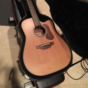 Takamine P3DC-12 Pro Series 3 12-String Dreadnought Cutaway Acoustic/Electric Guitar Natural Gloss