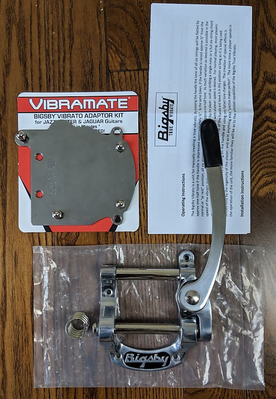 Bigsby® B5 & Vibramate® V5JAM Jazzmaster / Jaguar Conversion Reverb