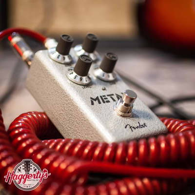 Reverb.com listing, price, conditions, and images for fender-hammertone-metal-distortion-pedal