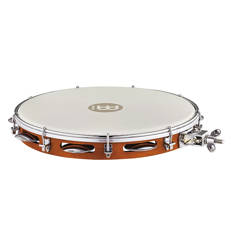 Meinl 10'' Rubber Wood Pandeiro with Vented Jingles image 1