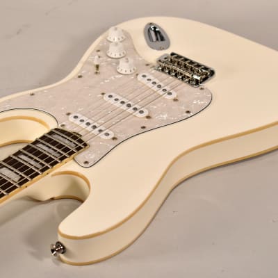 Hamiltone NT/ST Strat Style Electric Guitar Arctic White Finish w/HSC image 6