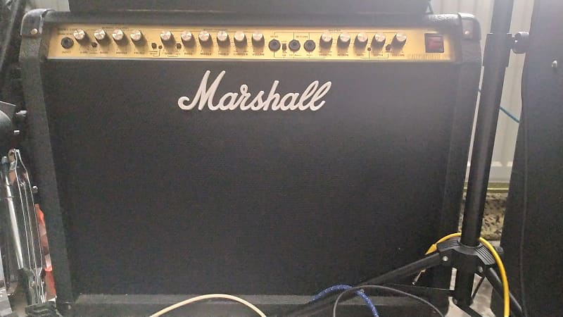 Marshall Valvestate 240V S80 Stereo Chorus Model 8240 2-Channel 2 x 40-Watt 2x12" Stereo Guitar Combo 1991 - 1998 - Black image 1