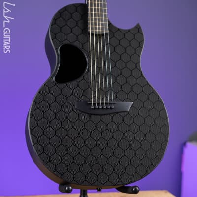 McPherson Sable Honeycomb Carbon Acoustic-Electric Guitar Black Hardware for sale