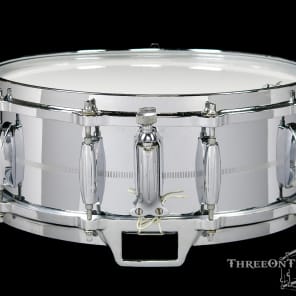 Gretsch 1970s Model 4165 Vintage Snare Drum : Chrome over Brass : 5x14 image 7