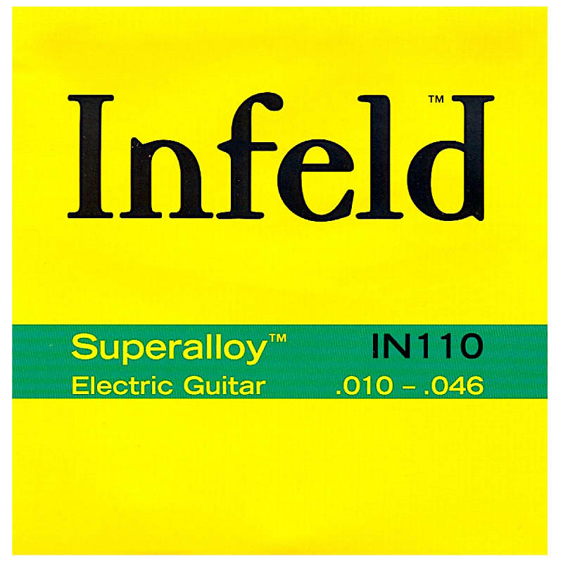 Thomastik-Infeld IN110 Infeld Superalloy Electric Guitar Strings - Medium Light (.10 - .46) image 1