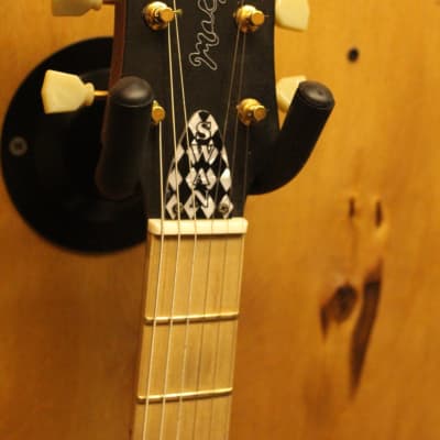 USA Margasa / Roman Sixx Swan Custom Electric Guitar, single piece body/neck image 6