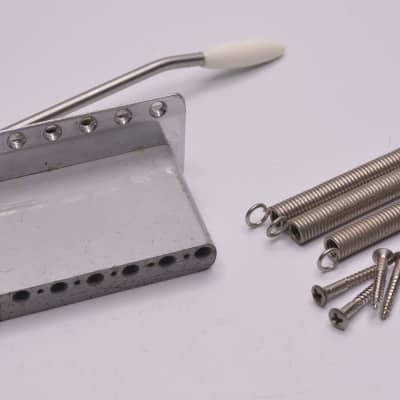 1957-1962 Vintage Fender Custom Shop Stratocaster Bridge PAT PEND ~NICKEL~ Relic 1950' 1960s image 9