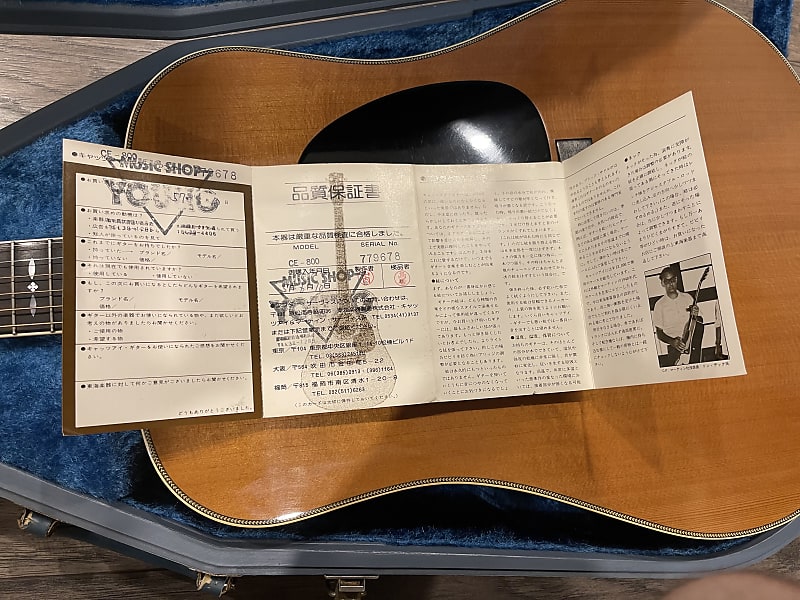 NGD: 1977 Tokai Cat's Eyes CE-800 - theFretBoard