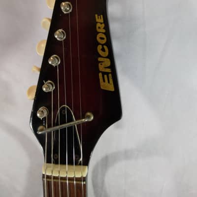 Encore Vintage, Rare, Model E-45 1960s - Red Burst image 4