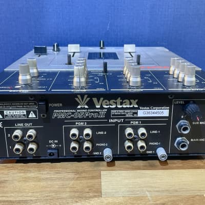 Vestax Pmc-05 Pro II Professional 2 Channel DJ Scratch Battle 