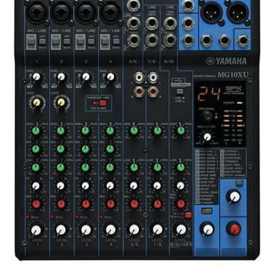 Yamaha MG10XU 10 Channel Mixer with USB and SPX Effects (New) image 2