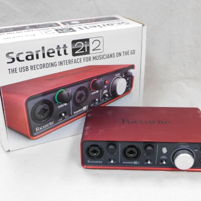 Focusrite Scarlett 2i2 USB 2.0 Audio Interface | Reverb