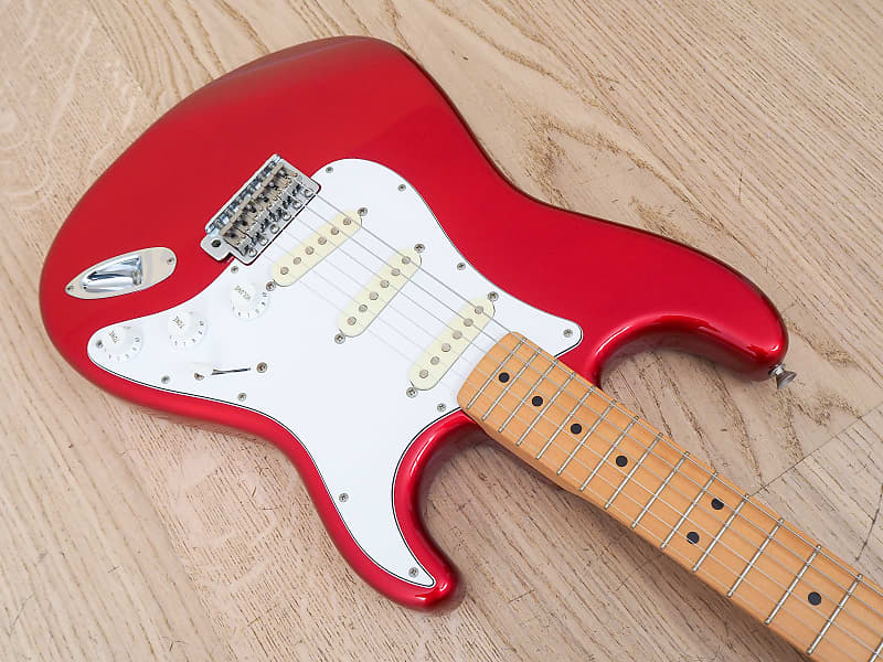 【squire fujigen】レッド Stratocaster 85年 1987 Fender Stratocaster MIJ Fujigen 50s Reissue – Candy