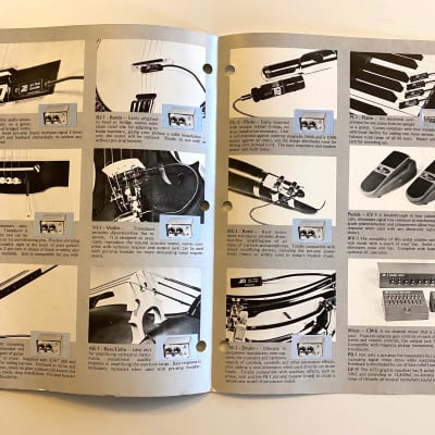 1976 ATD Brochure (Acoustic Transducer Systems) Pedals & Pickups image 2