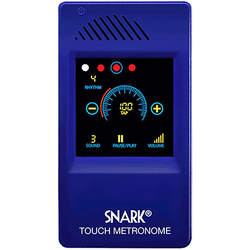 New Snark SM-1 Digital Touch Screen Metronome, Blue image 1