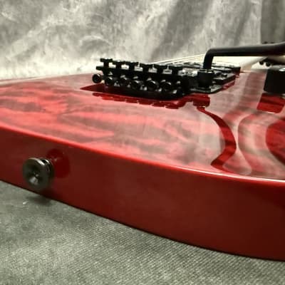 Jackson JS34Q Dinky DKAM 2021 - Transparent Red image 6