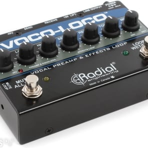 Radial Voco-Loco Microphone Effects Loop & Switcher for Guitar Effects image 2