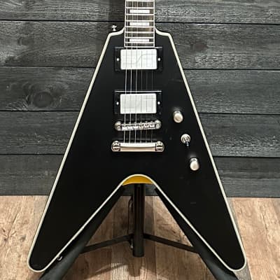 Epiphone Flying V Prophecy Black Aged Gloss Electric Guitar w/ Fishman Fluence for sale
