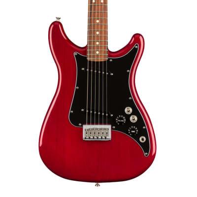 Used Fender Player Lead II - Crimson Red Transparent w/ Pau Ferro FB image 3