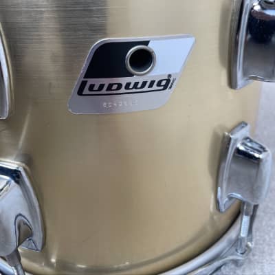 Ludwig  Rocker 10” Mounted Tom Drum 80s Gold Silk image 7
