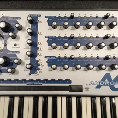 Alesis A6 Andromeda 61-Key Polyphonic Analog Synthesizer 2000s - Black/Silver image 10