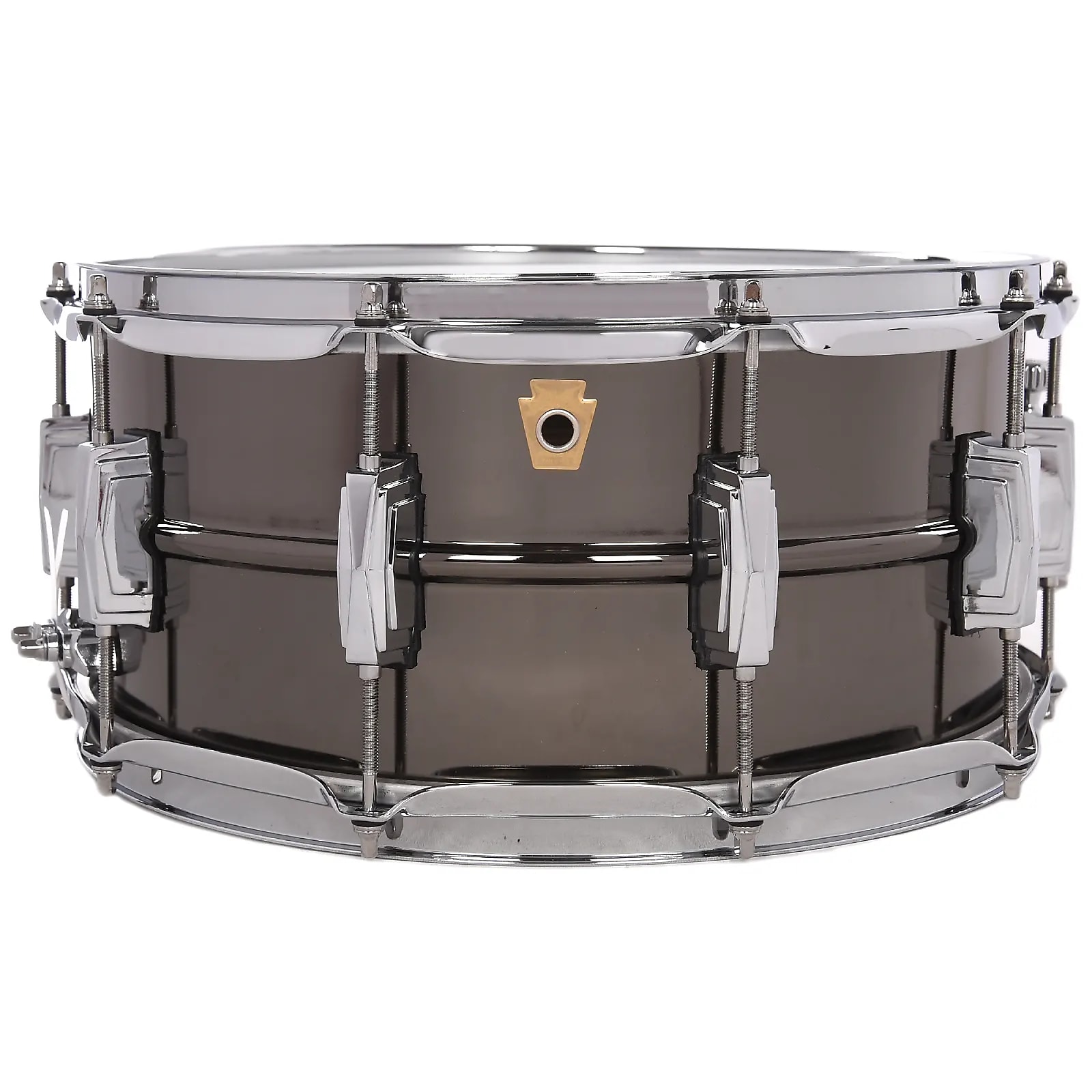 Ludwig LB417 Black Beauty 6.5x14 Brass Snare Drum | Reverb Australia