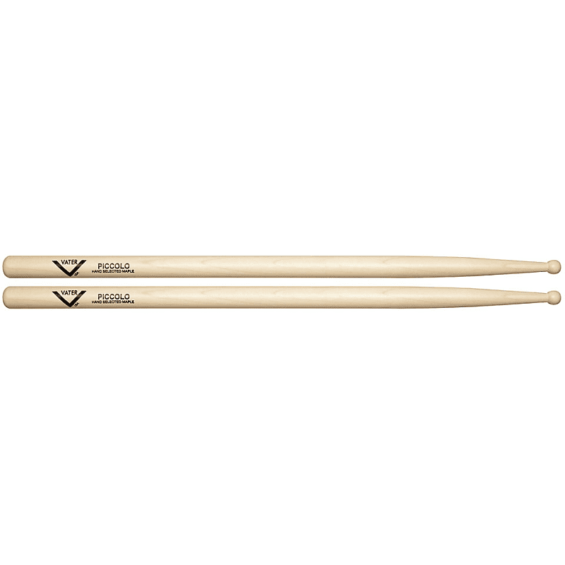 Vater VSMPW Sugar Maple Piccolo Wood Tip Drum Sticks | Reverb UK