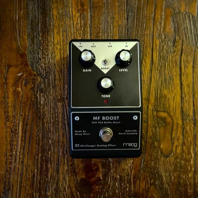 Reverb.com listing, price, conditions, and images for moog-minifooger-mf-boost-v2