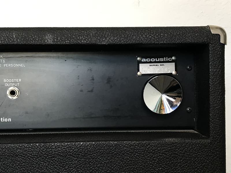 Acoustic Model 136 Bass Combo Late 70's | Reverb