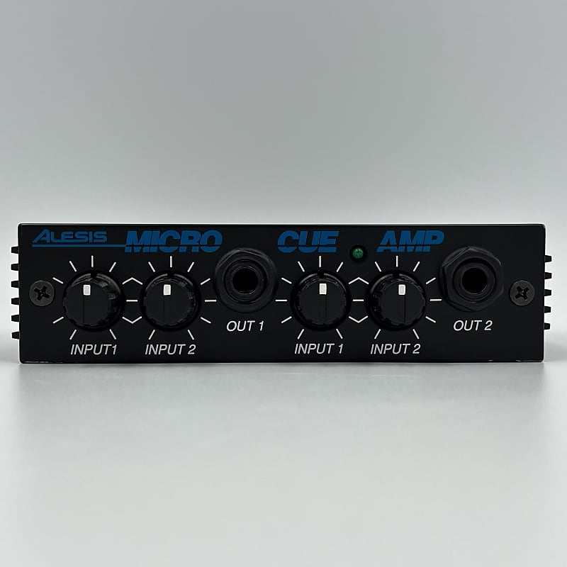 Alesis Micro Cue Amp Rack Effect! Headphone Amplifier! Tested Reverb