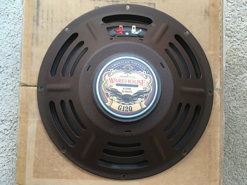 Warehouse Guitar Speakers American Vintage G12Q 20102015 Reverb