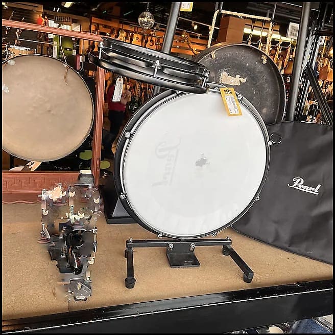 Used Pearl TRAVELER KIT Drum Kits Black Reverb